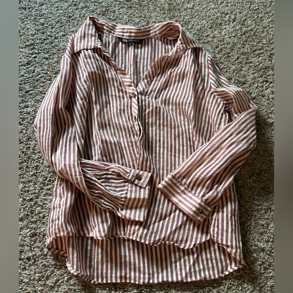 Zara button down - image 1